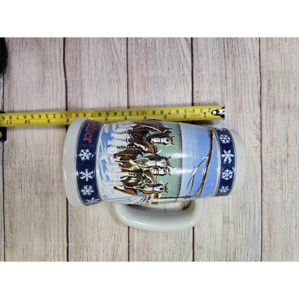Budweiser Lighting the Way Home 1995 Holiday Stein Signature Edition‎ Vintage - Picture 6 of 8